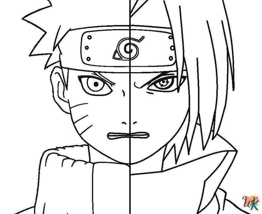 Dibujos para Colorear Naruto 24