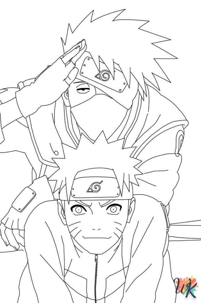 Dibujos para Colorear Naruto 28