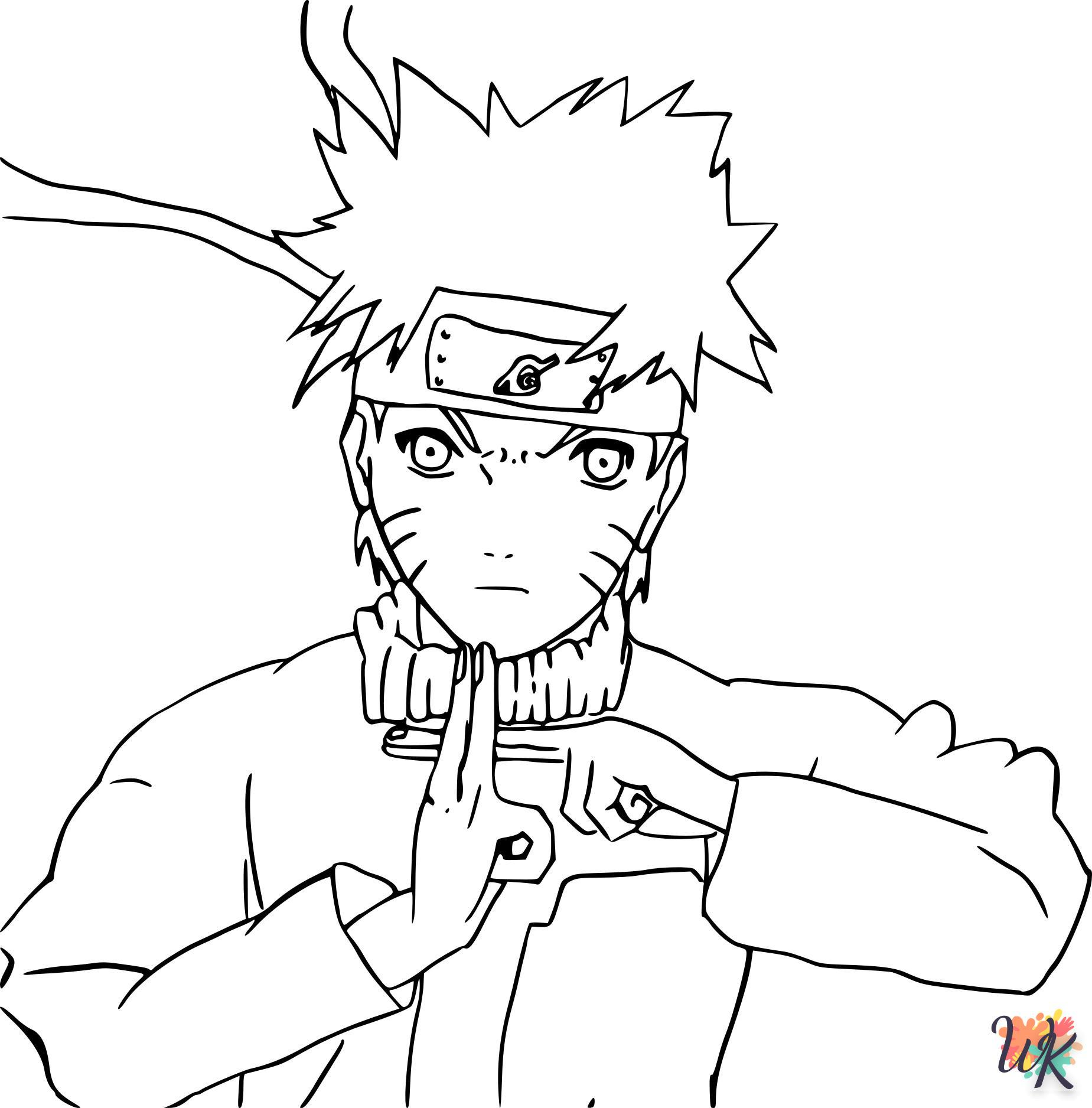 Dibujos para Colorear Naruto 30