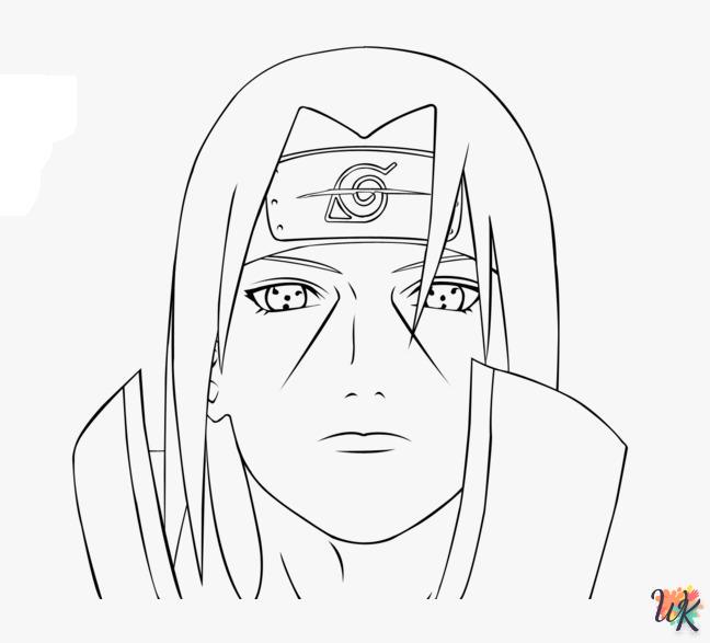 Dibujos para Colorear Naruto 37