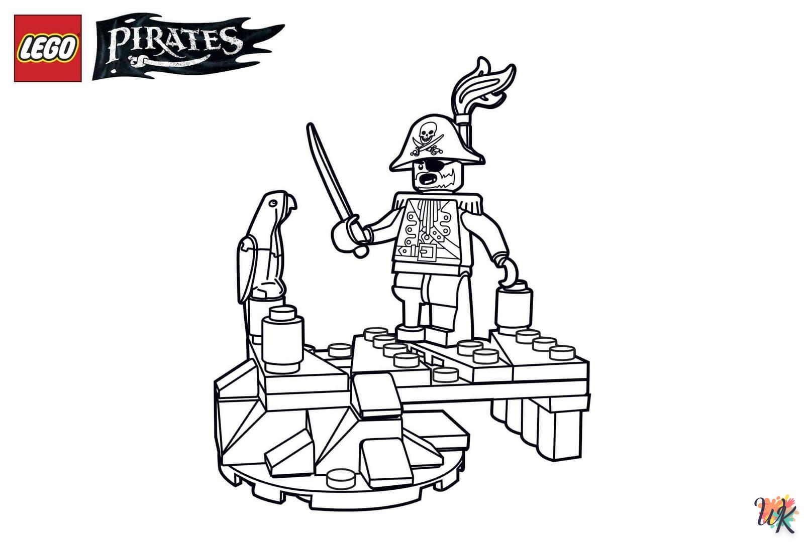 Dibujos para Colorear Piratas 8