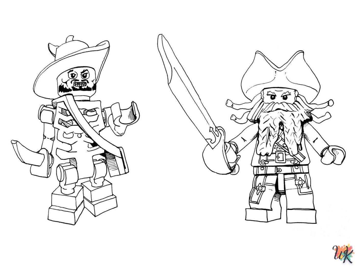 Dibujos para Colorear Piratas 89