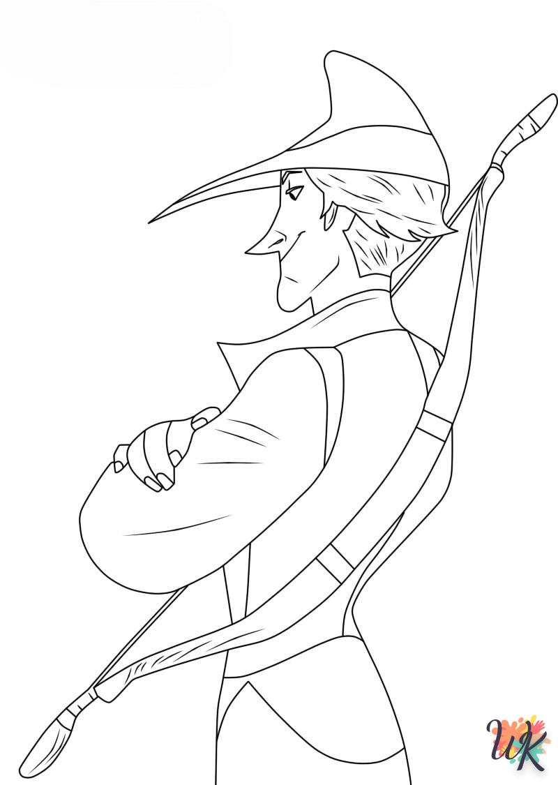 Dibujos para Colorear Robin Hood 101