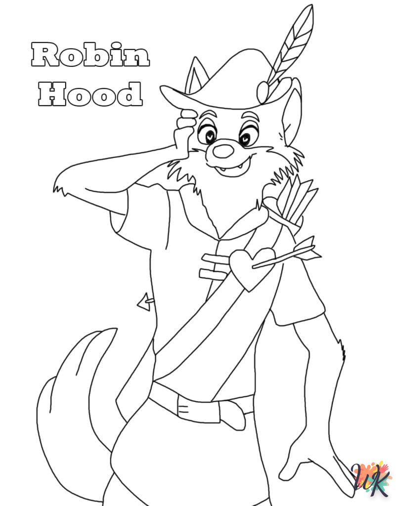 Dibujos para Colorear Robin Hood 2