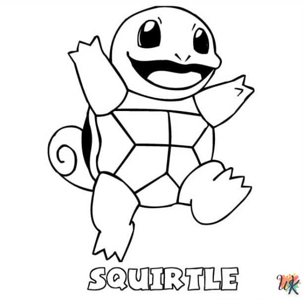Dibujos para Colorear Squirtle 12