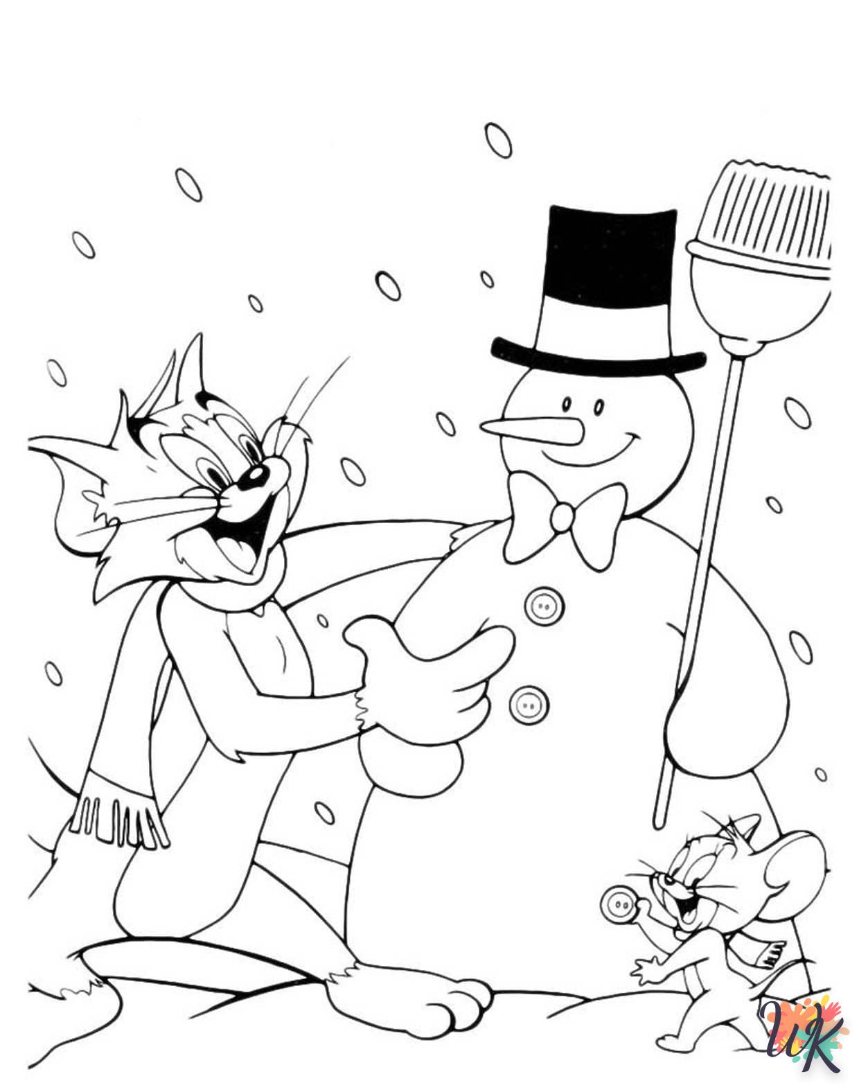Dibujos para Colorear Tom and Jerry 1