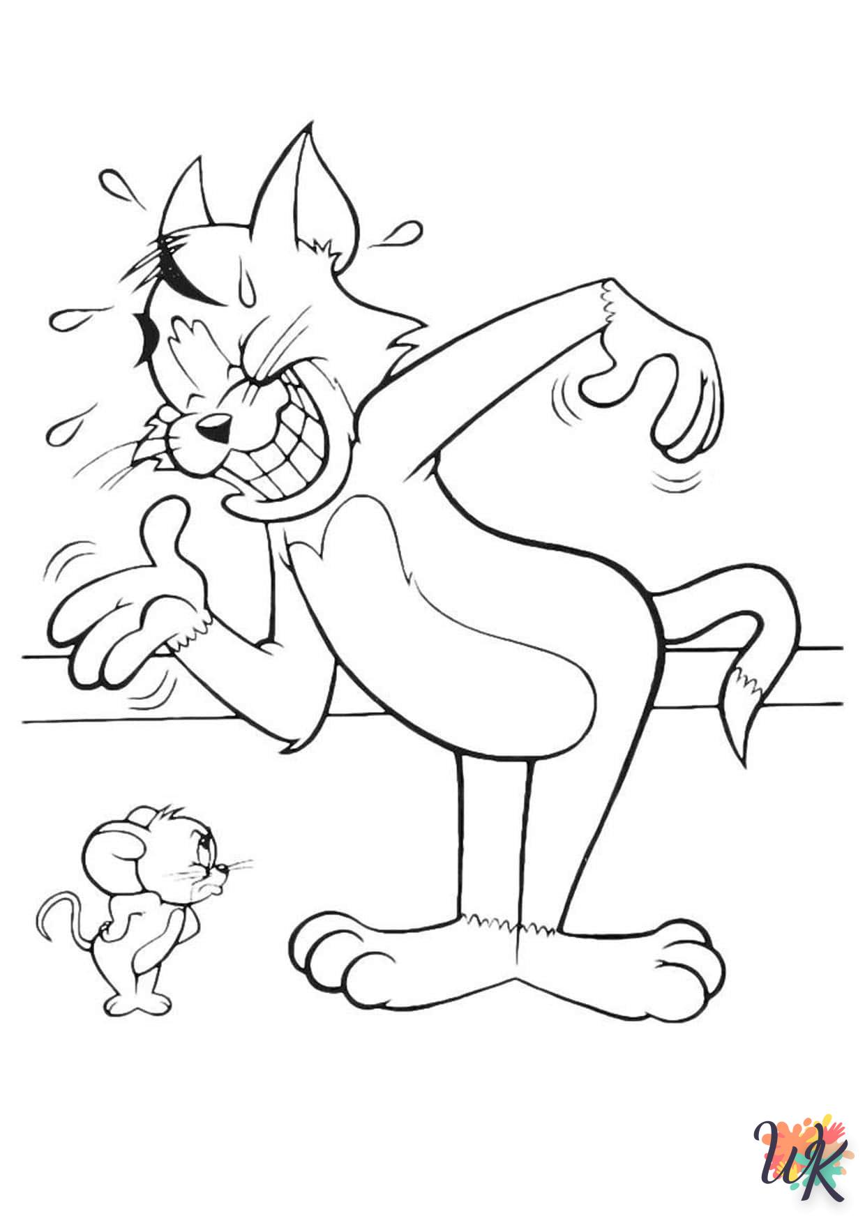 Dibujos para Colorear Tom and Jerry 2
