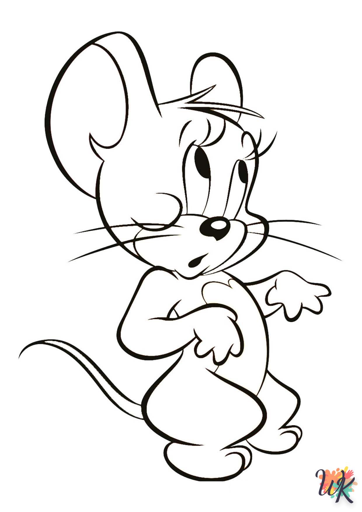 Dibujos para Colorear Tom and Jerry 24