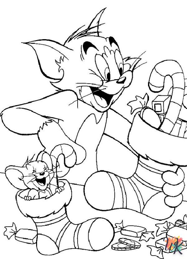 Dibujos para Colorear Tom and Jerry 25