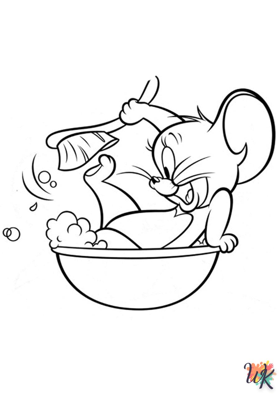Dibujos para Colorear Tom and Jerry 38