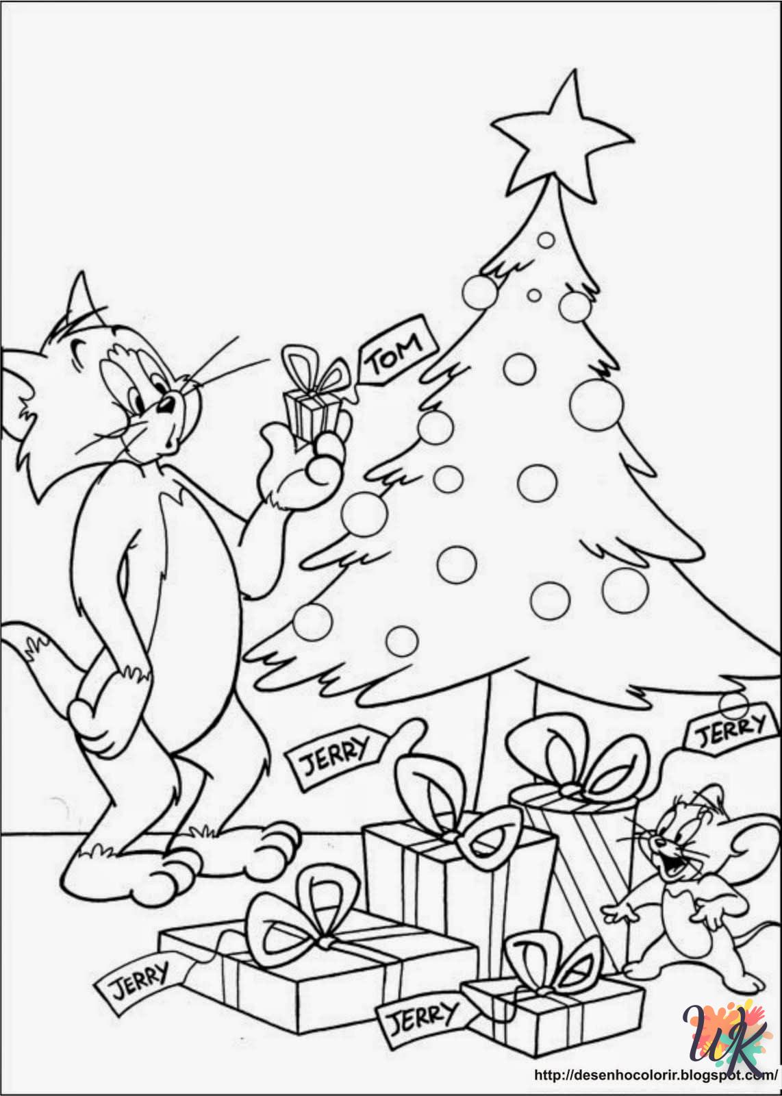 Dibujos para Colorear Tom and Jerry 45