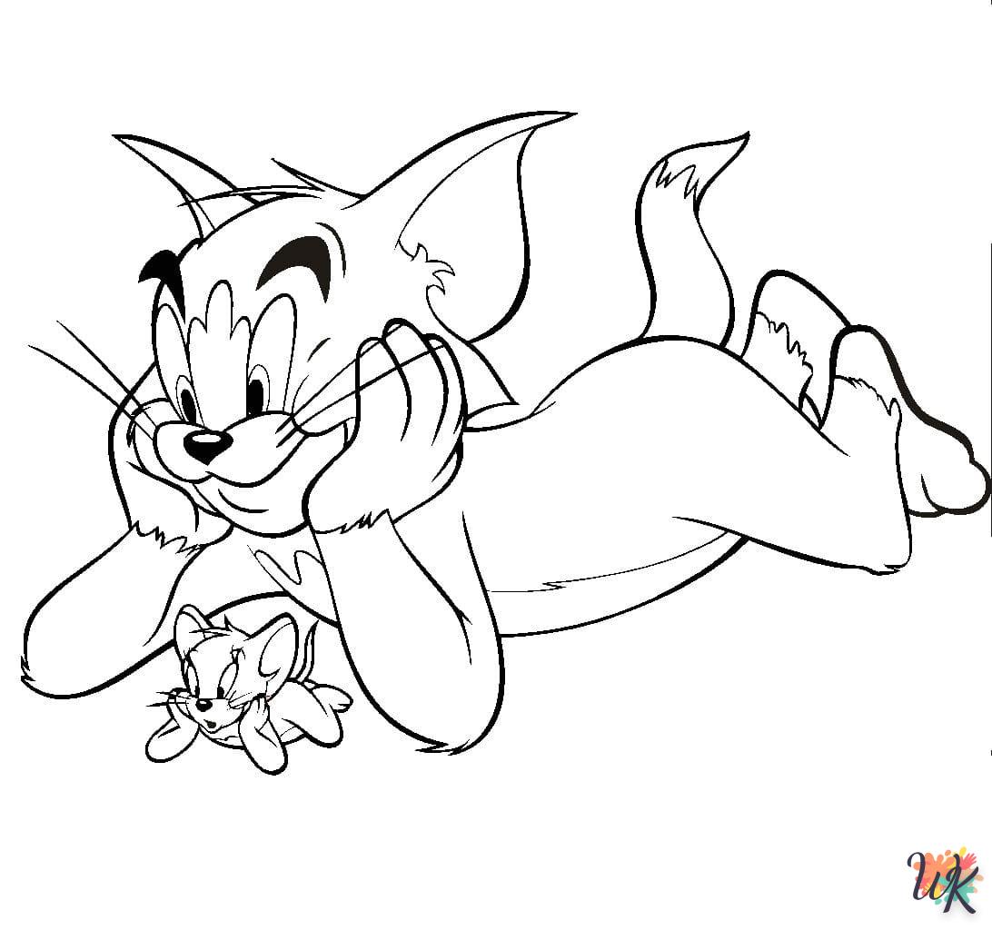 Dibujos para Colorear Tom and Jerry 50