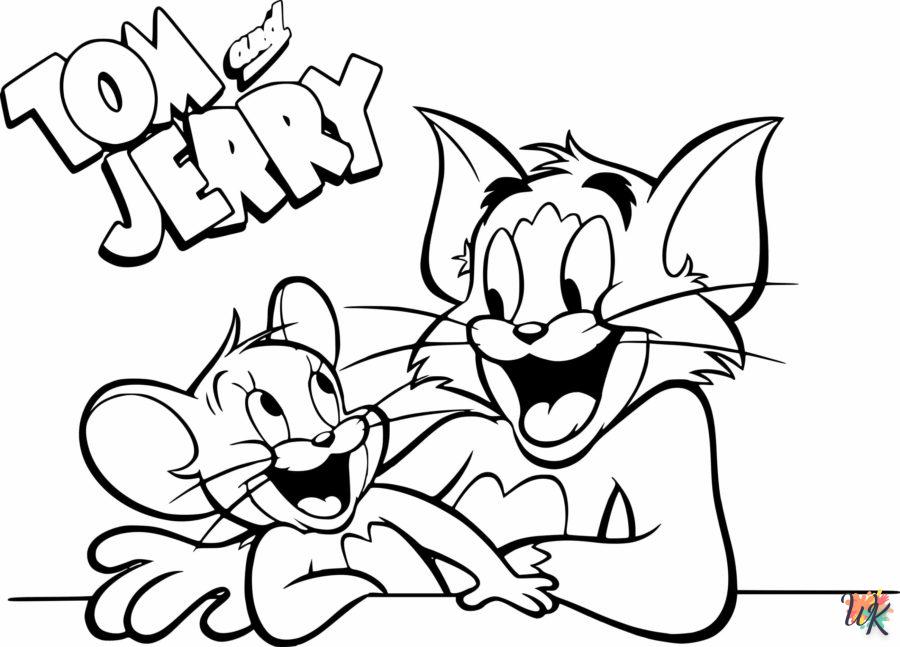 Dibujos para Colorear Tom and Jerry 58