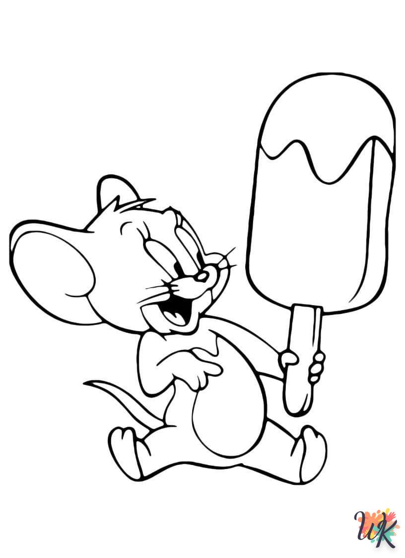 Dibujos para Colorear Tom and Jerry 59