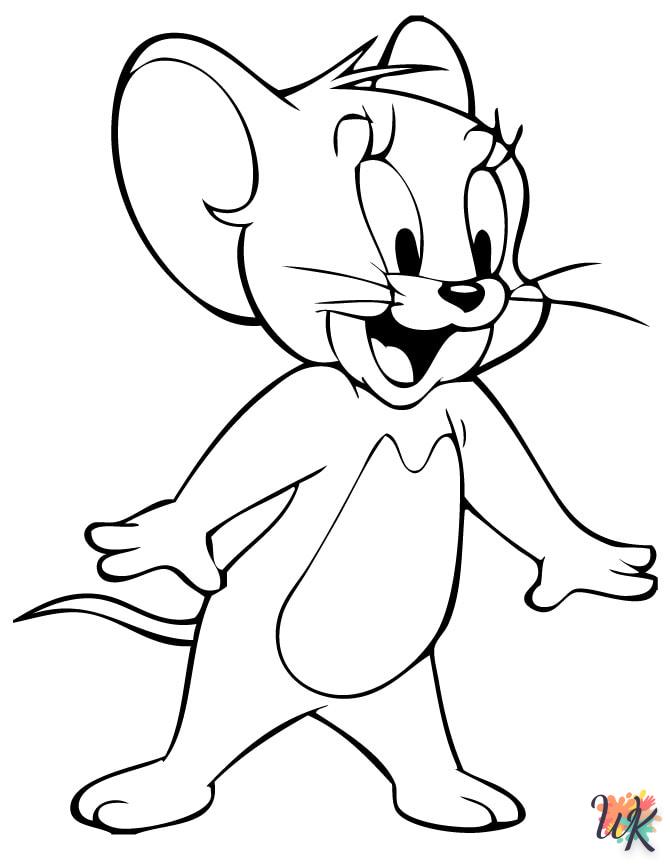 Dibujos para Colorear Tom and Jerry 63
