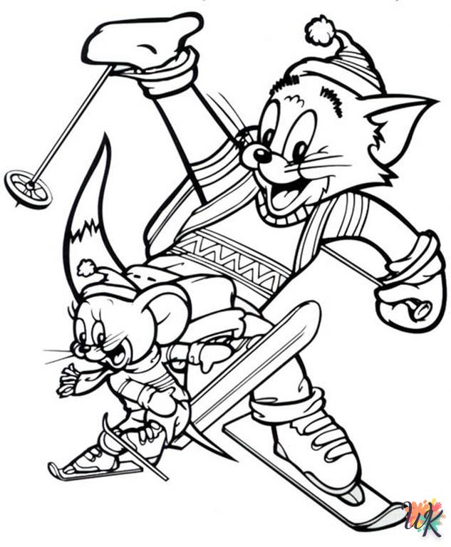Dibujos para Colorear Tom and Jerry 67