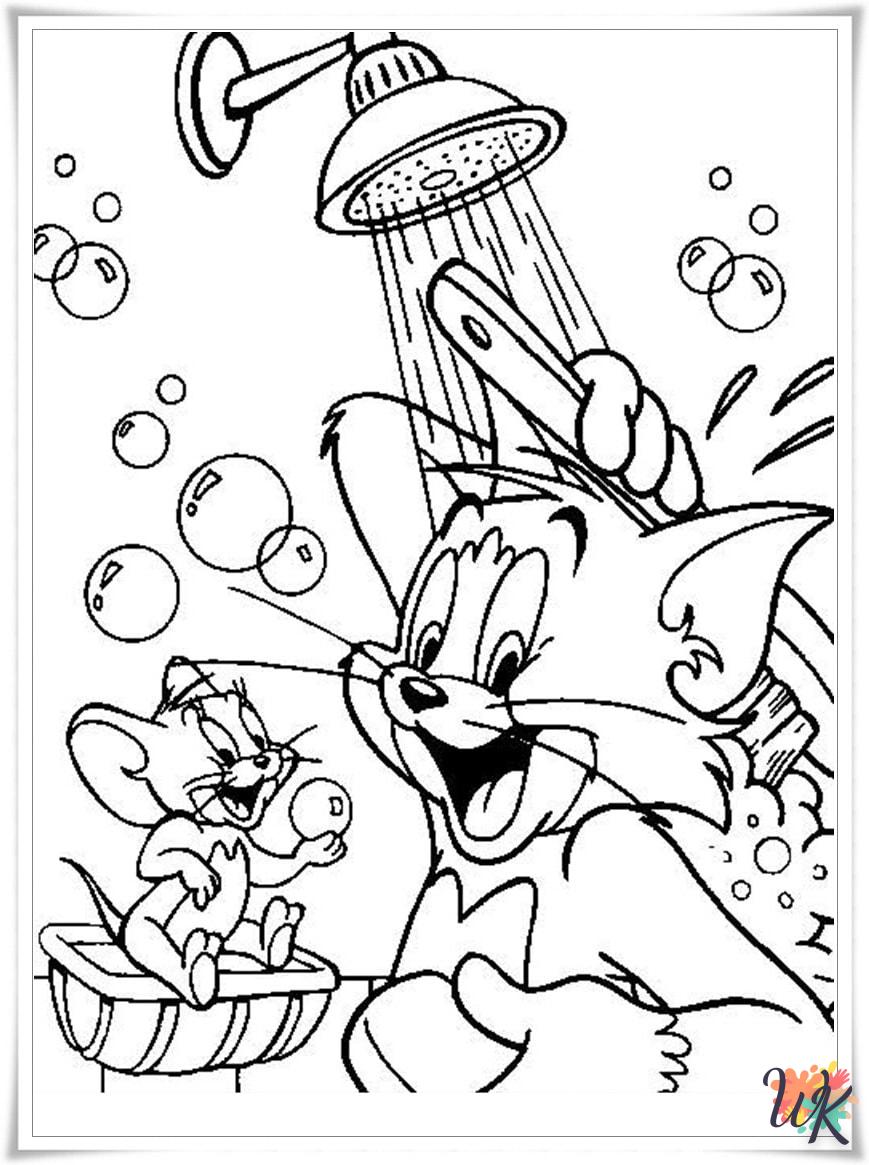 Dibujos para Colorear Tom and Jerry 85