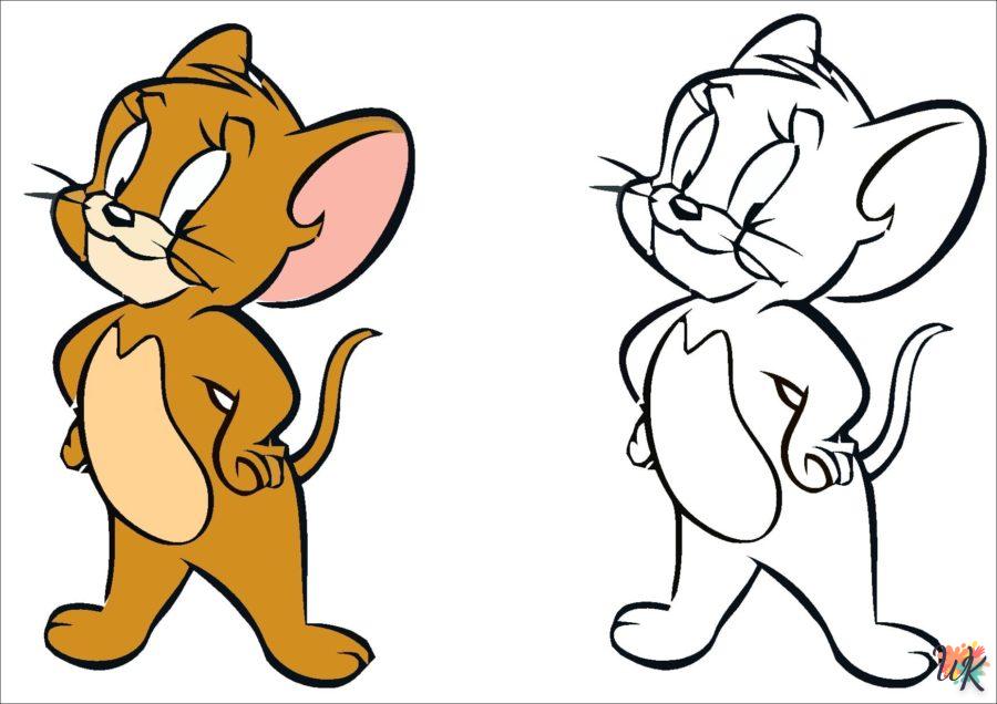 Dibujos para Colorear Tom and Jerry 94