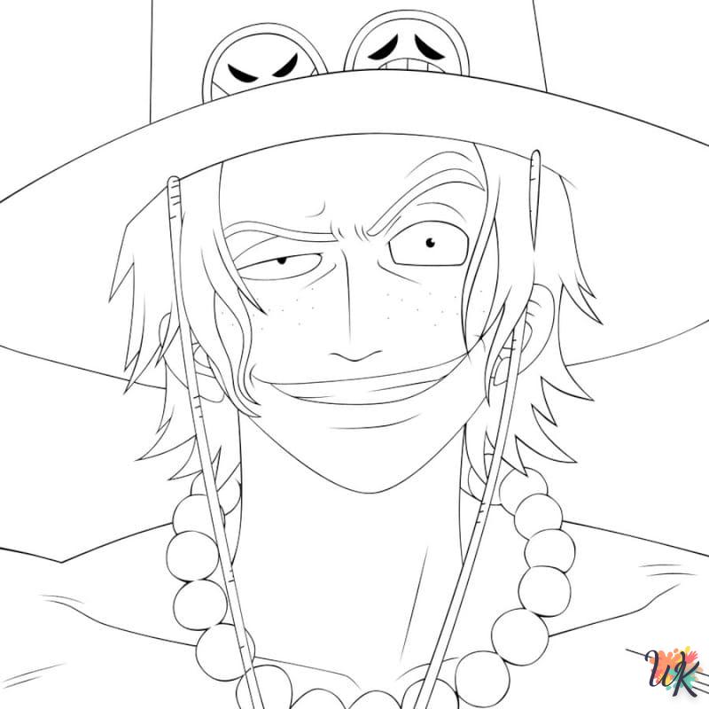 Dibujos para Colorear WK One Piece 20