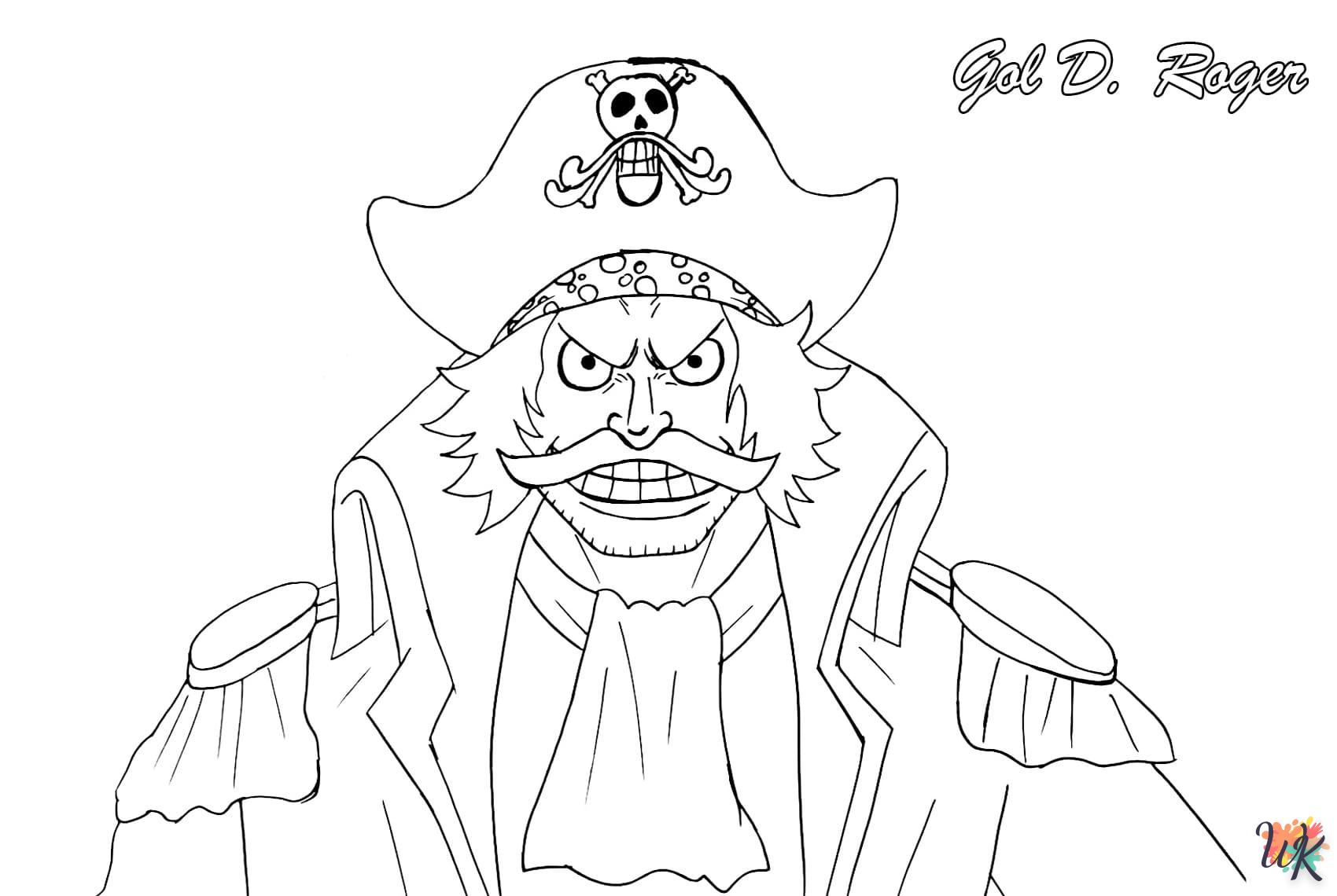 Dibujos para Colorear WK One Piece 46