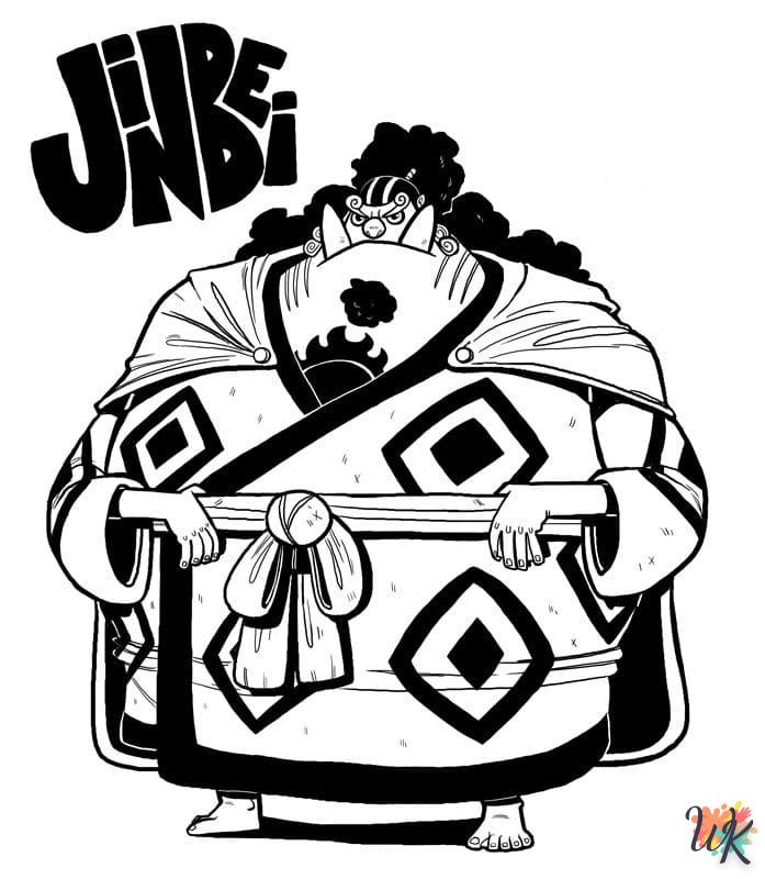 Dibujos para Colorear WK One Piece 47
