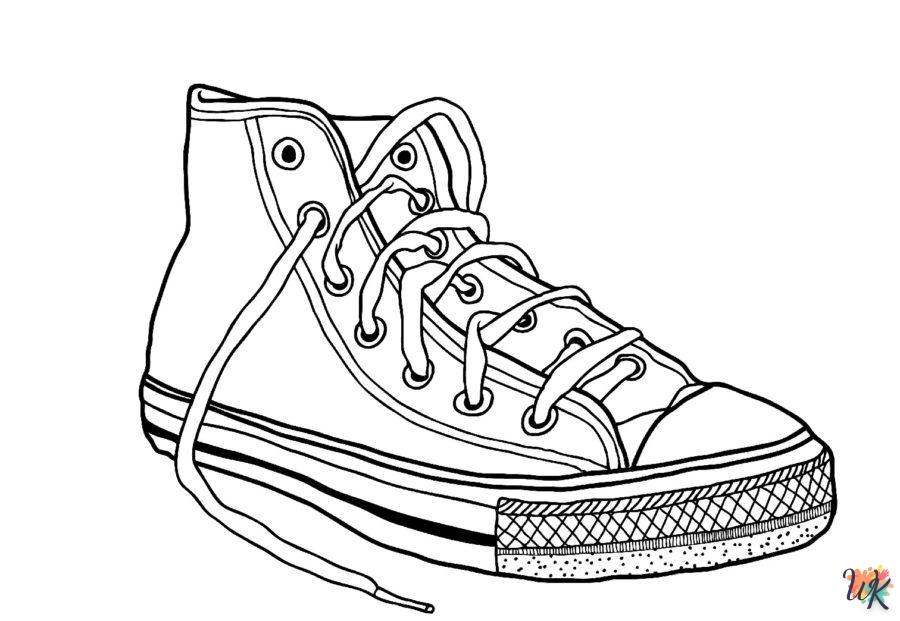 Dibujos para Colorear Zapatillas 67