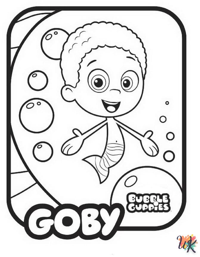 Dibujos para Colorear Bubble Guppies 10