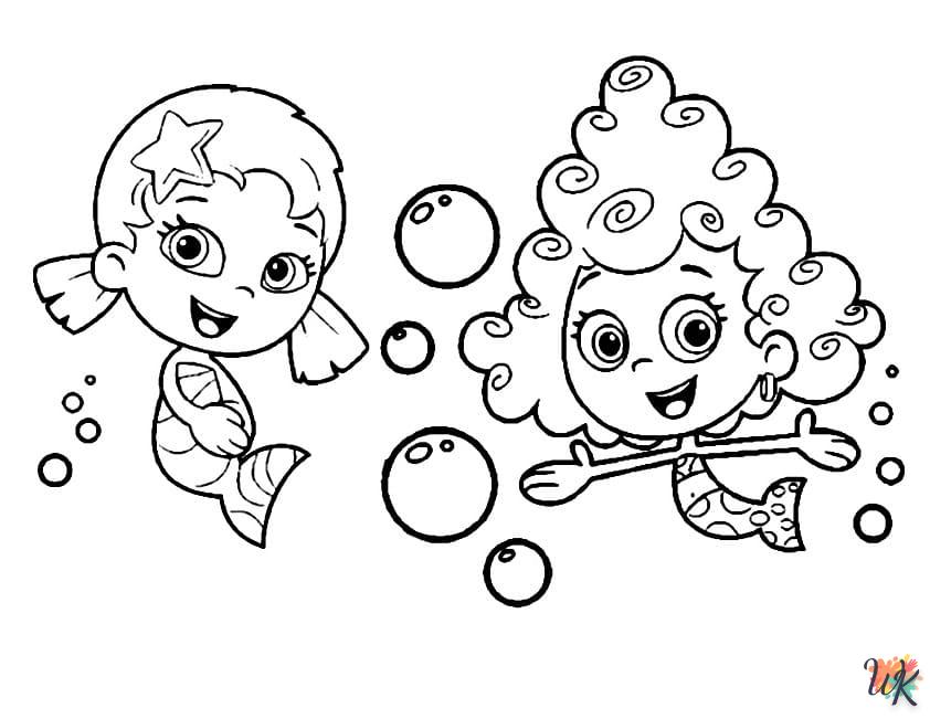 Dibujos para Colorear Bubble Guppies 38