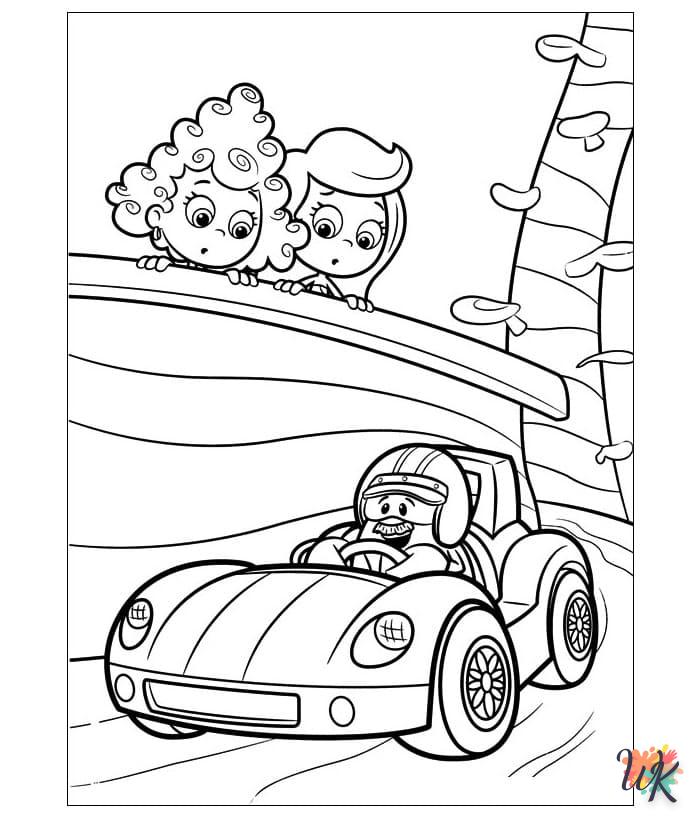 Dibujos para Colorear Bubble Guppies 4