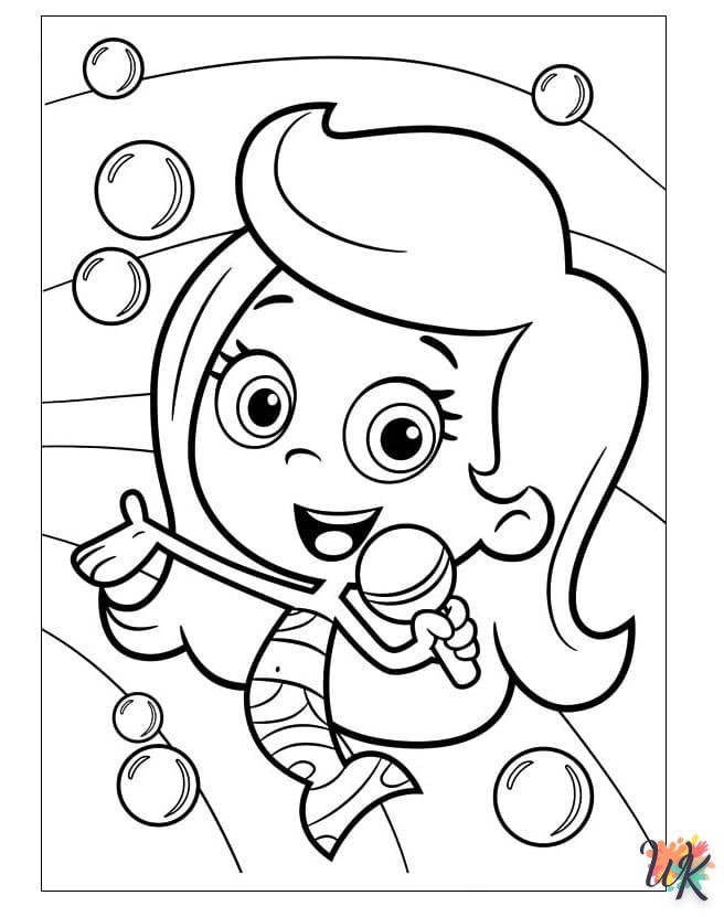 Dibujos para Colorear Bubble Guppies 51
