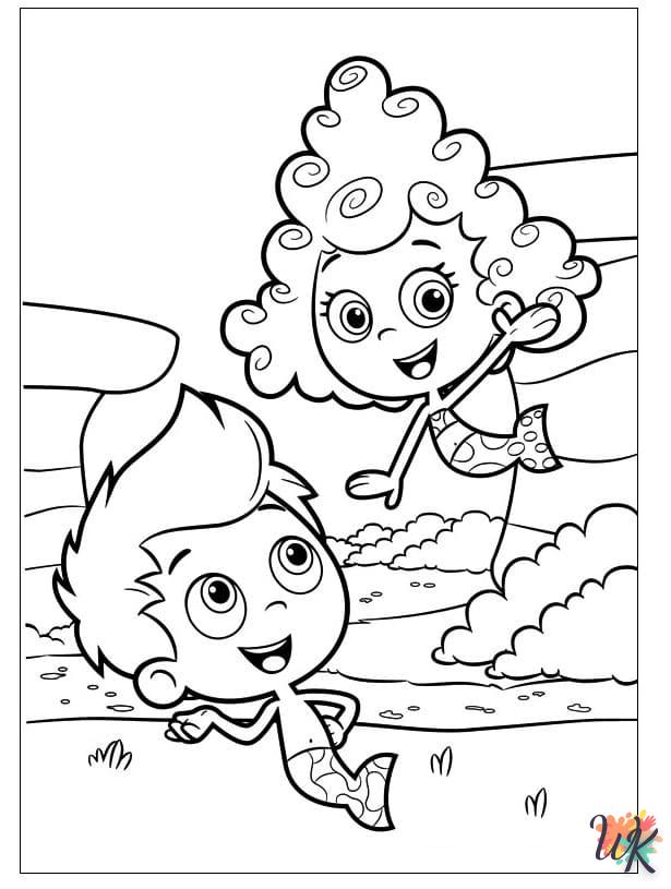 Dibujos para Colorear Bubble Guppies 62