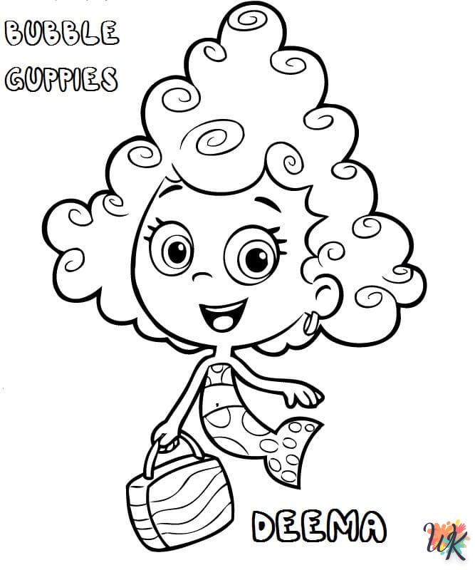 Dibujos para Colorear Bubble Guppies 65