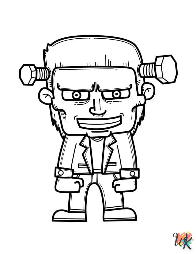 Dibujos para Colorear Frankenstein 2