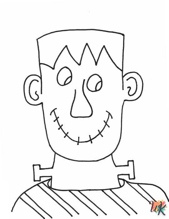 Dibujos para Colorear Frankenstein 61