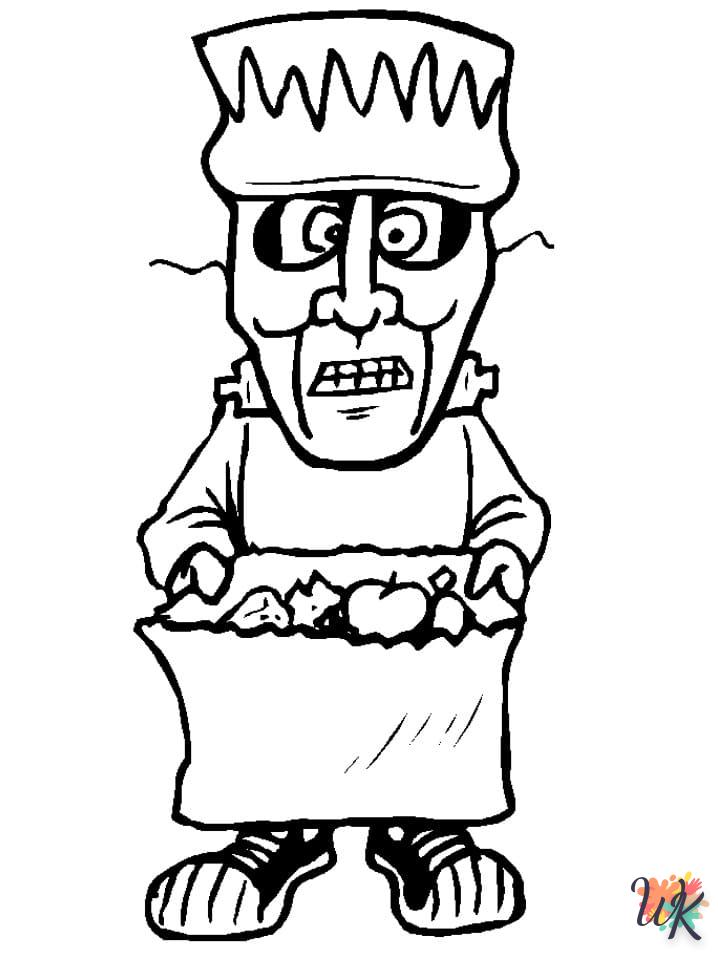 Dibujos para Colorear Frankenstein 65