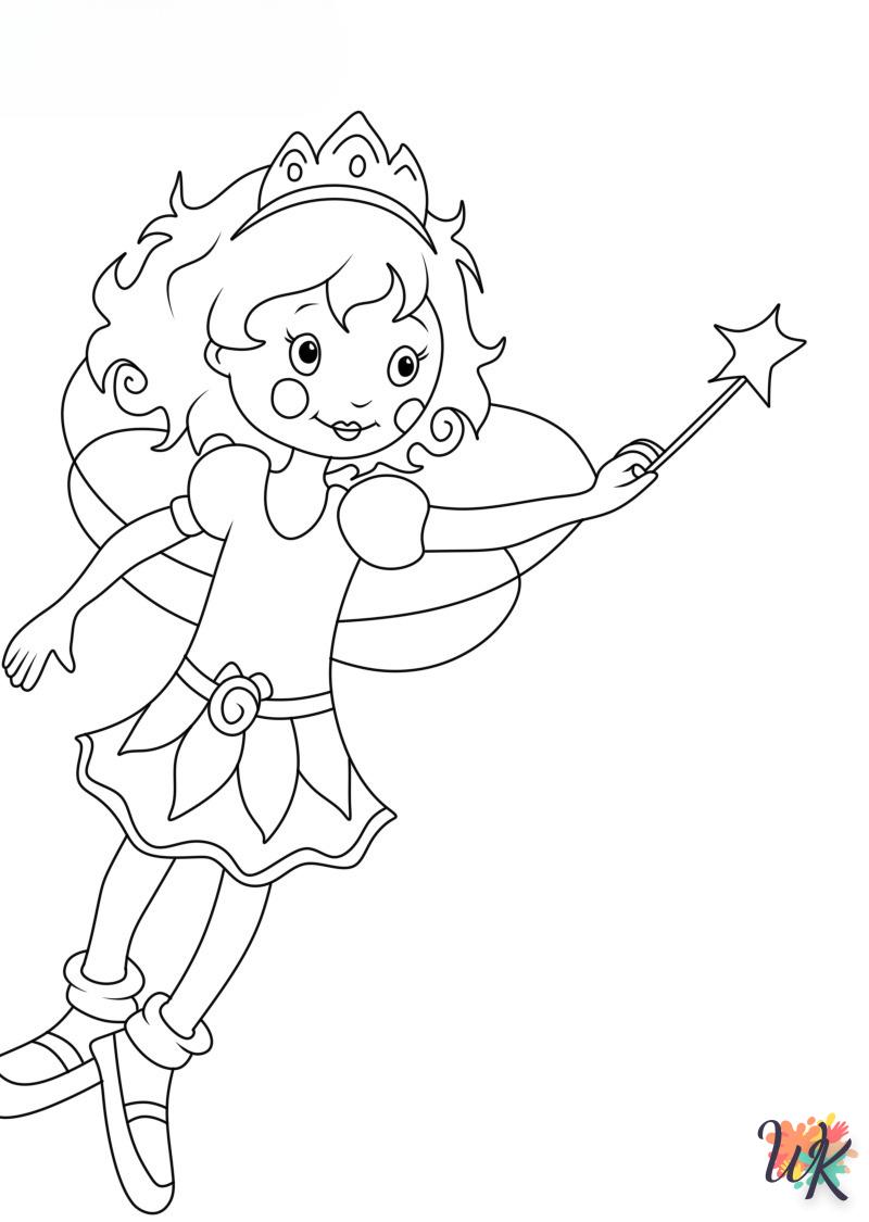 Dibujos para Colorear Lillifee 35