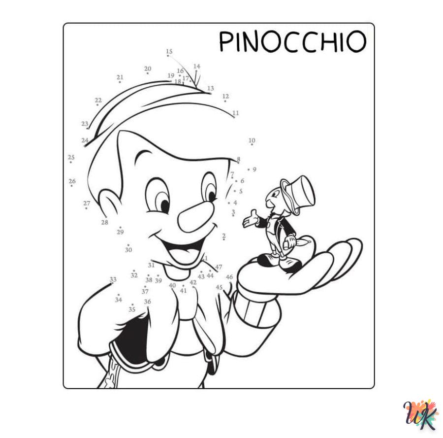 Dibujos para Colorear Pinocchio 17