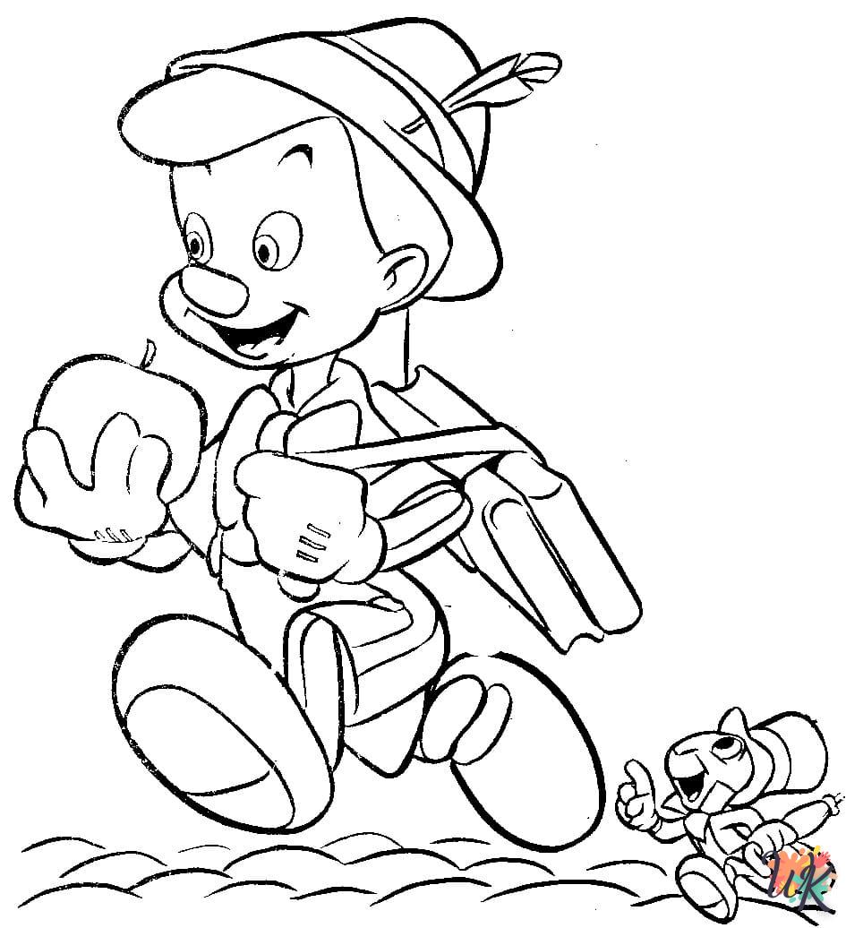 Dibujos para Colorear Pinocchio 29