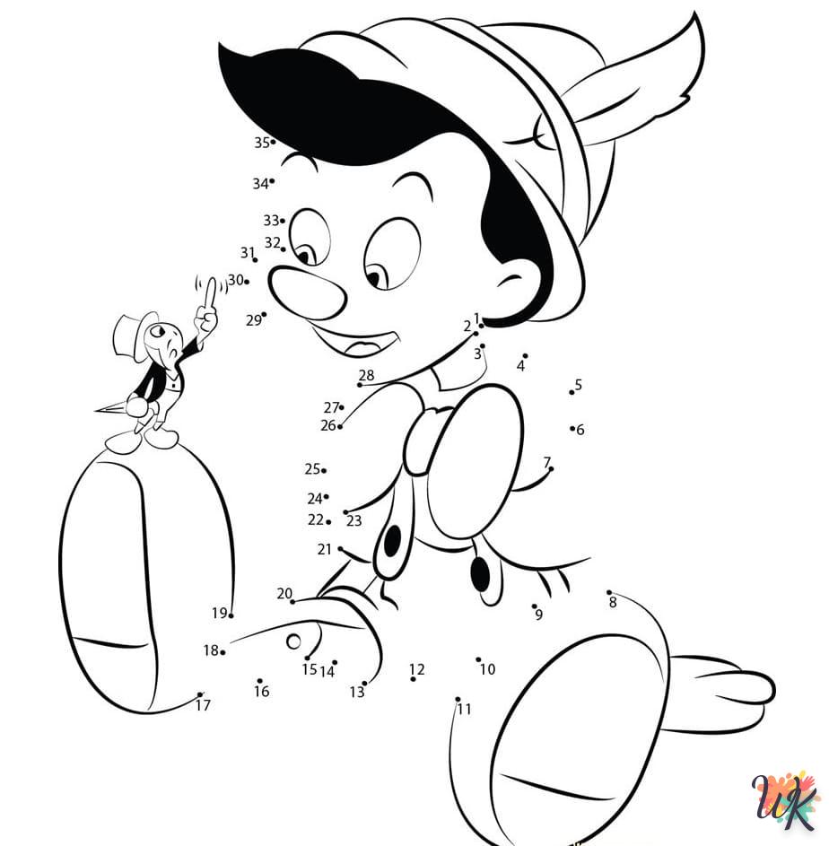 Dibujos para Colorear Pinocchio 57