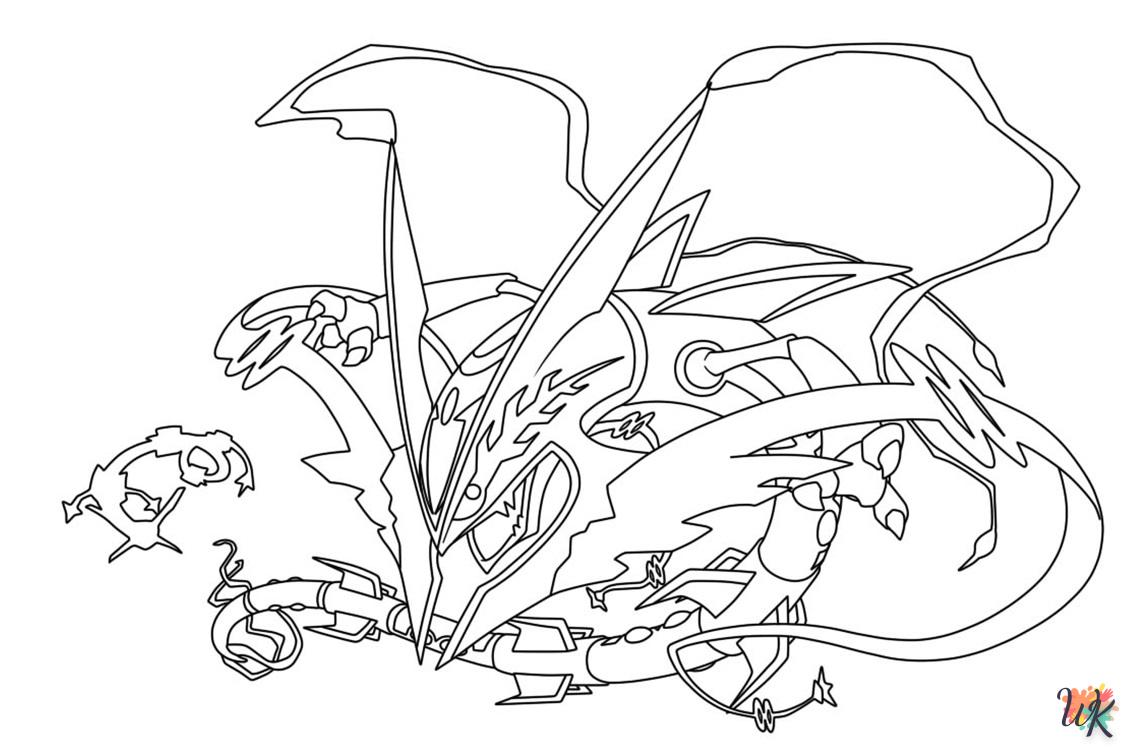 Dibujos Para Colorear Pokémon Legendario Colorear Pokemon