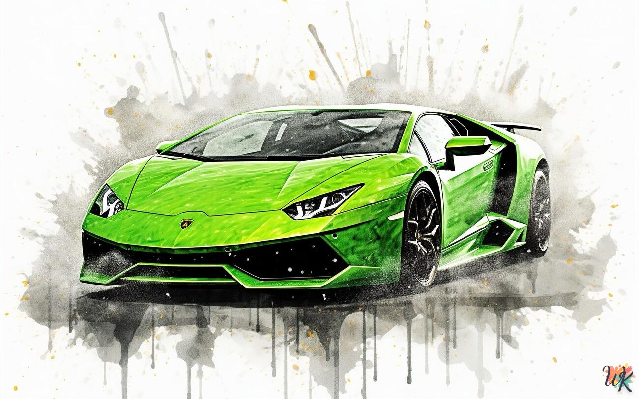 23 Dibujos Para Colorear Lamborghini