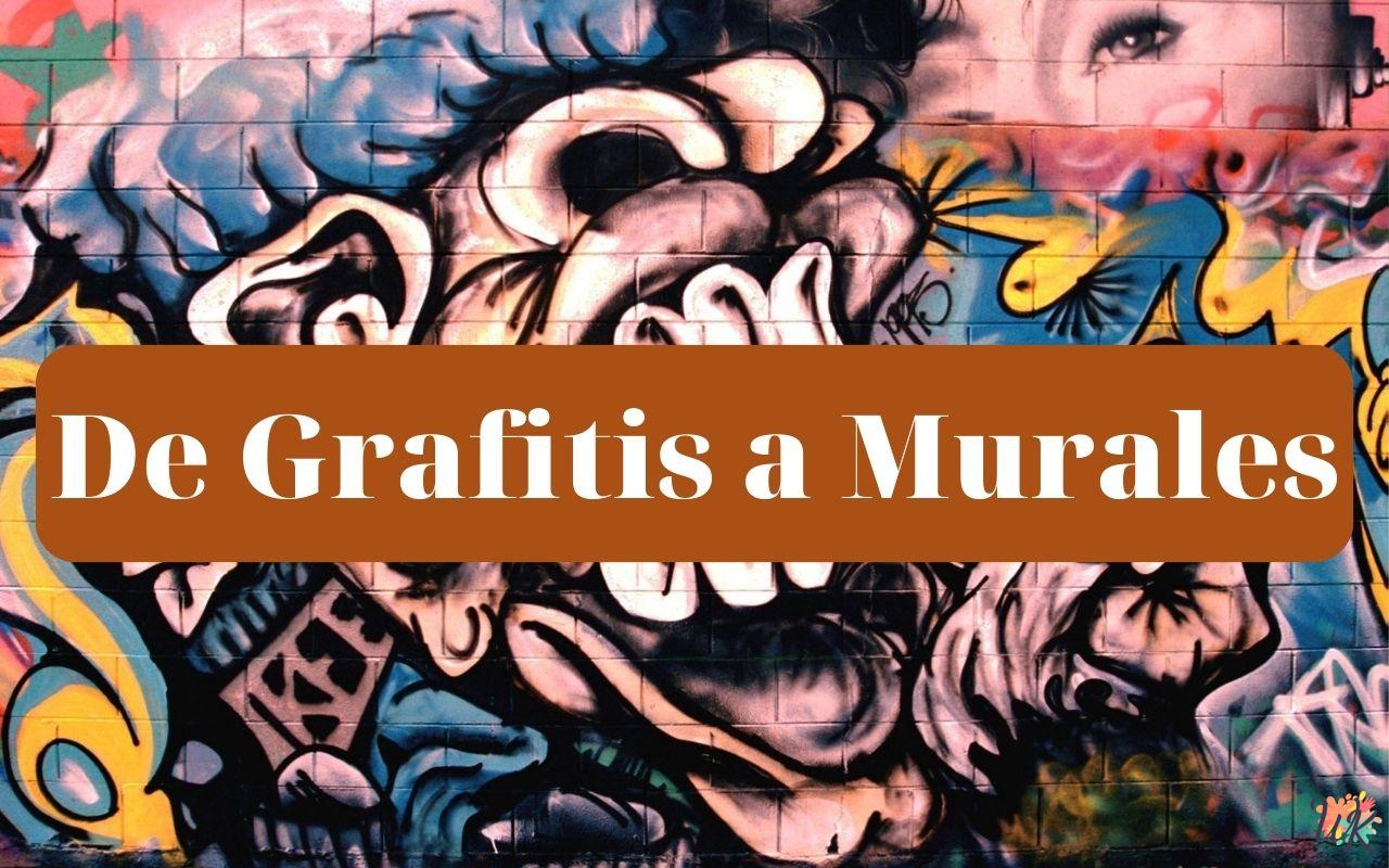 De Grafitis a Murales: La Evolución del Arte Urbano 1 De Grafitis a Murales: La Evolución del Arte Urbano