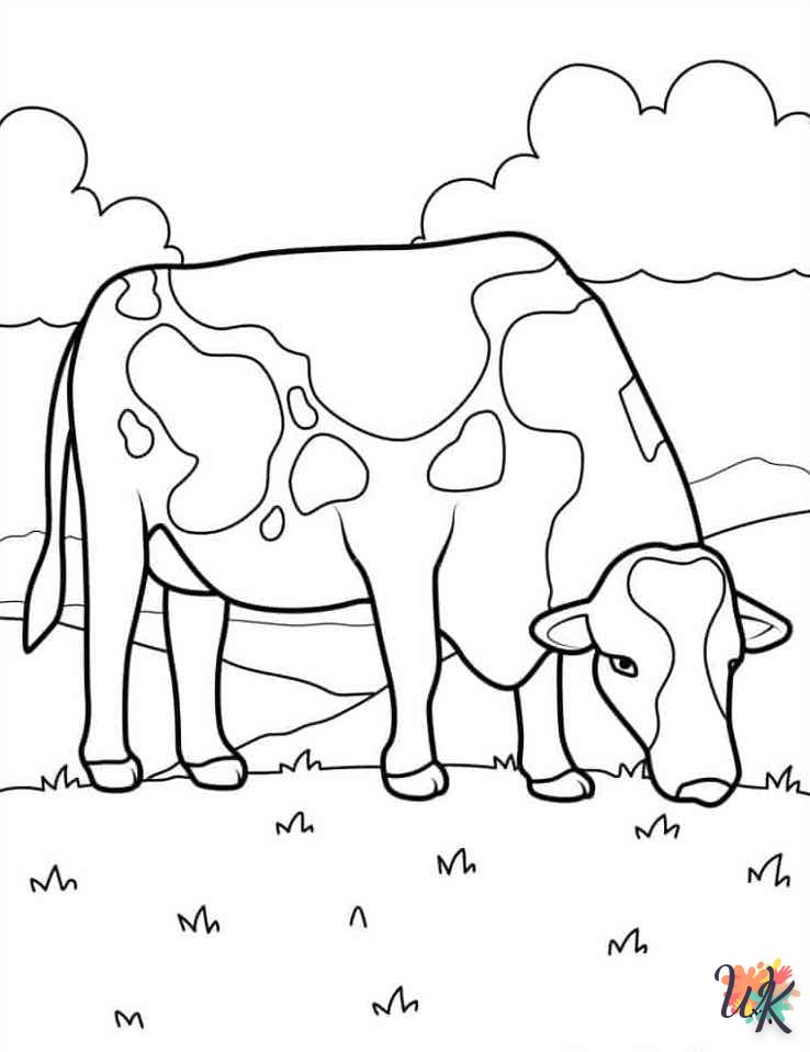 Dibujos para Colorear Animal de granja 17