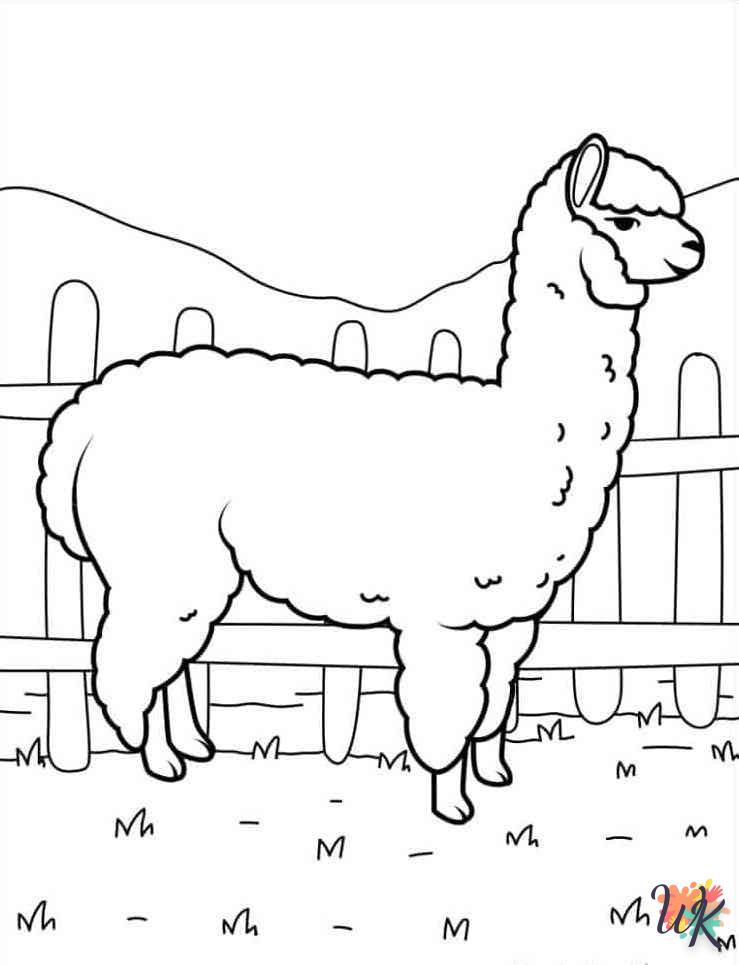Dibujos para Colorear Animal de granja 8