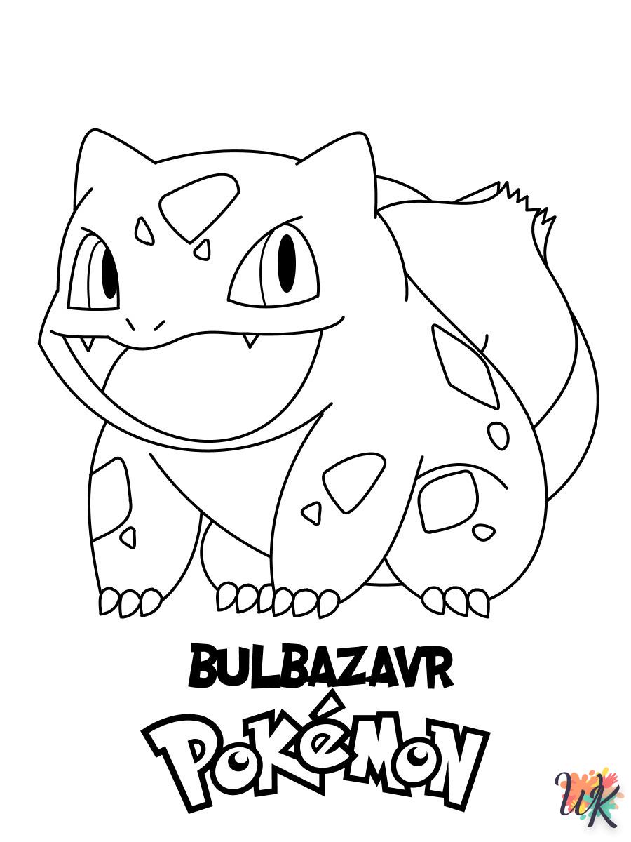 Dibujos para Colorear Bulbasaur 27