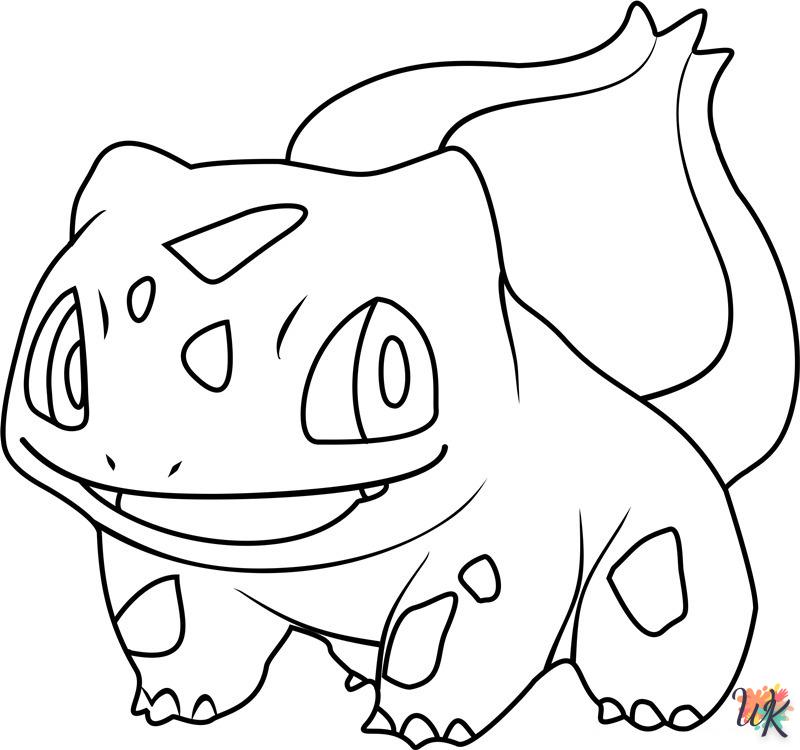 Dibujos para Colorear Bulbasaur 36