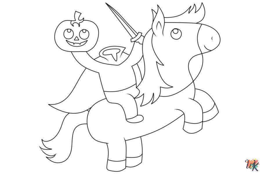 Dibujos Para Colorear Jinete Sin Cabeza | Descargar Ahora