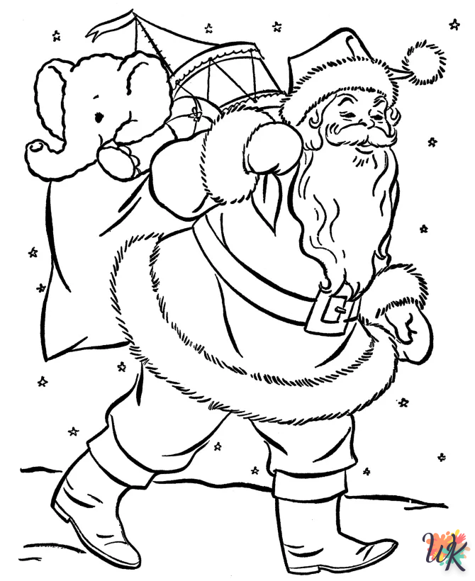 Dibujos para Colorear Navidad 116