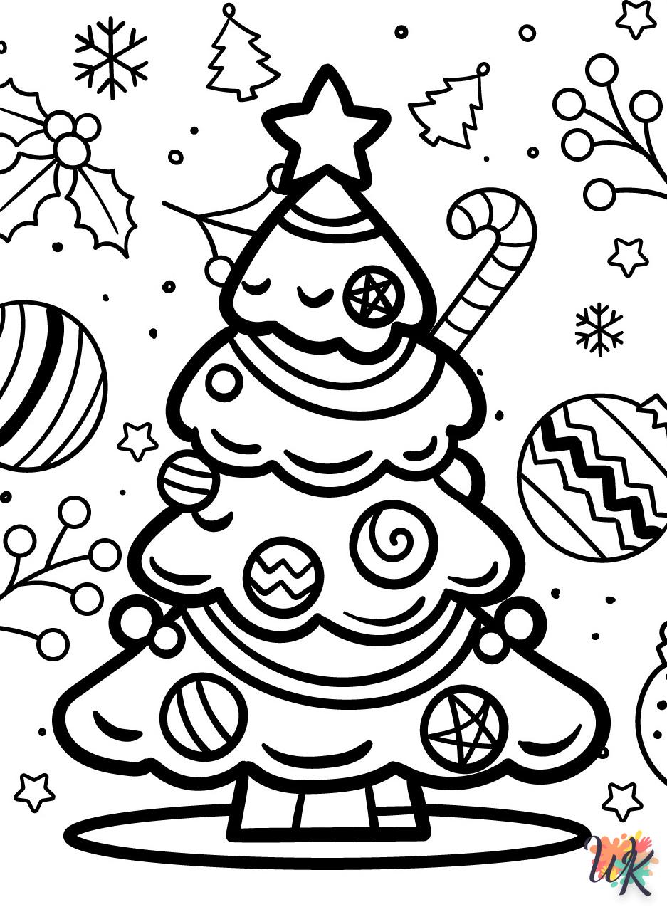 Dibujos para Colorear Navidad 77