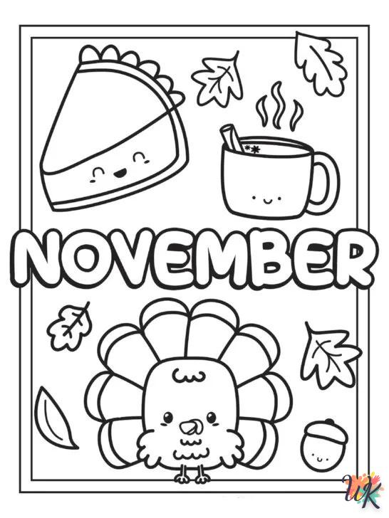 Dibujos para Colorear November 21